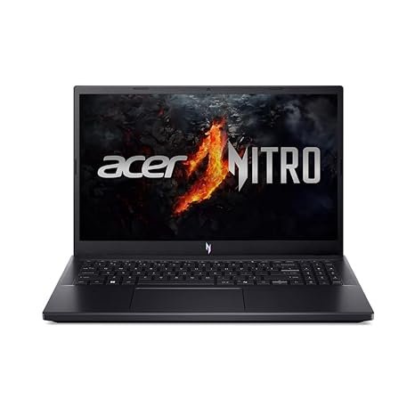 Laptop Acer Nitro V15 ANV15-41 (NH.QPFSI.006) Gaming Laptop | AMD Ryzen 5 6600H, 16GB DDR5 RAM, 512GB PCIe NVMe SSD, Windows 11 Home, 15.6" 165Hz FHD IPS Display, NVIDIA GeForce RTX 3050 6GB GDDR6, Backpack, Obsidian Black