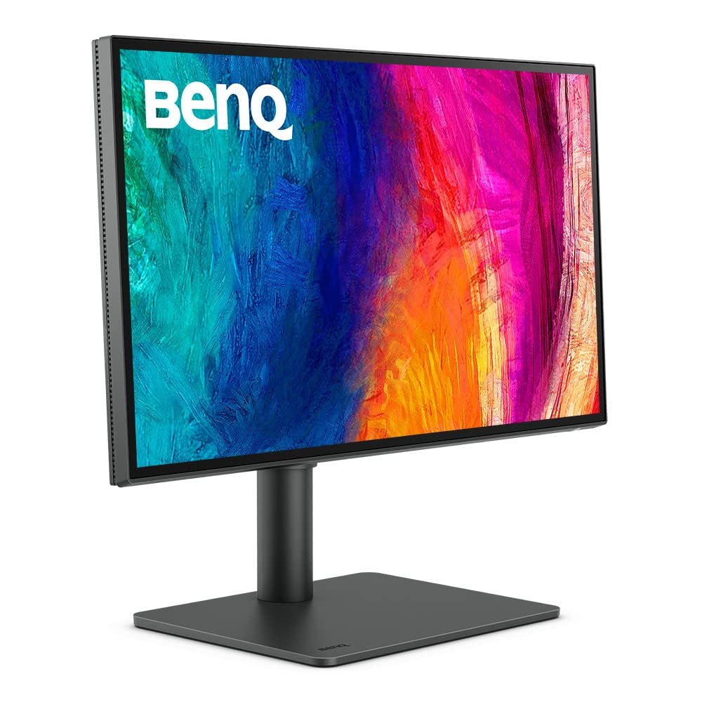 Monitor BenQ PD2506Q | 25 Inch (63.5cm) 2K QHD P3 DisplayHDR 400 USB-C Designer Monitor, Pantone Skintone Validated, CAD/CAM & Animation Mode, Auto Pivot, Daisy Chain, HDMI, DP, USB-C (65W), Built-in Speaker