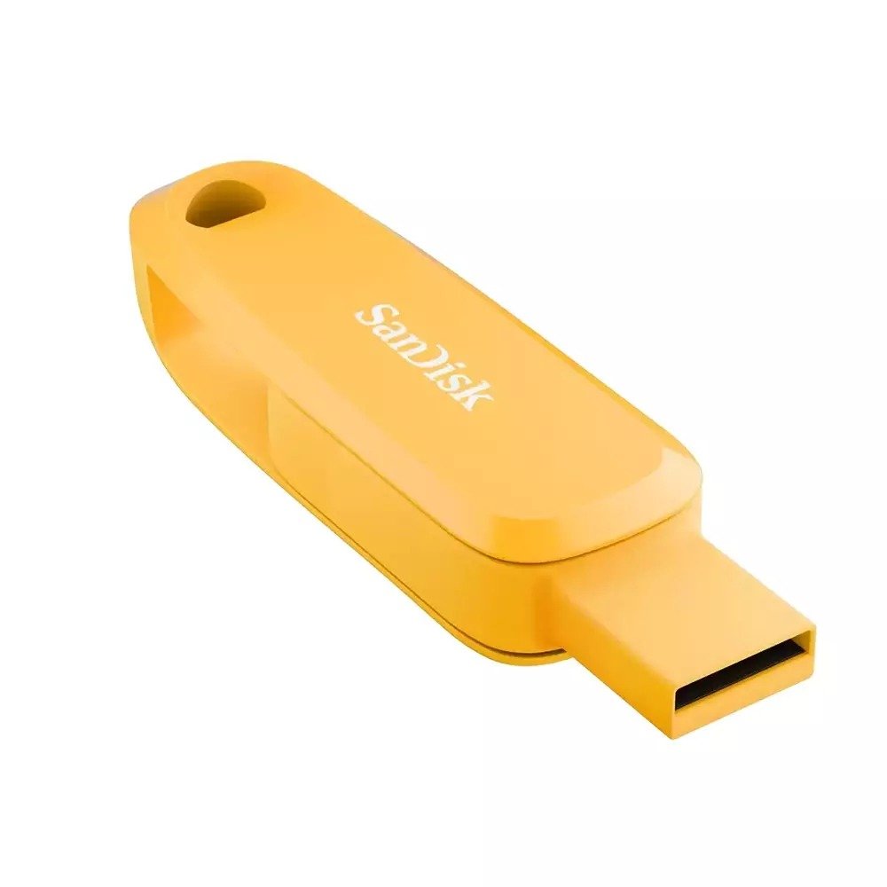 Pendrive SanDisk 2-in-1 USB 3.2 Gen 1 Mobile Pen Drive 64GB SDDDC6-064G- I46YD | USB Type-C & Type-A For Smartphones, Tablets & Computers, Yellow Daffodil