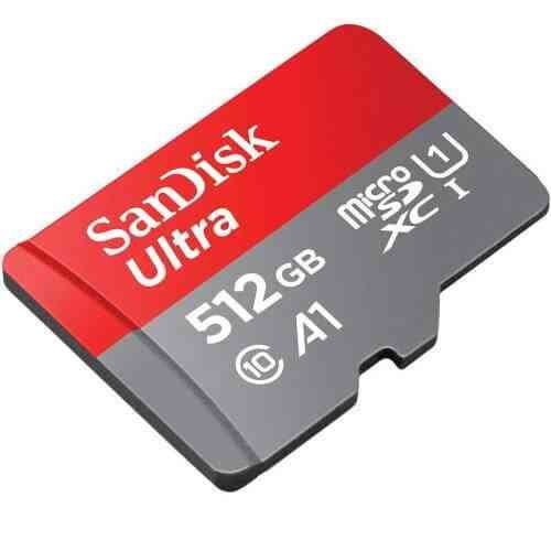 Card MicroSD SanDisk Ultra microSDXC SDSQUAC-512G-GN6MN | 512gb UHS-I Card, 150MB/s R, for Smartphones