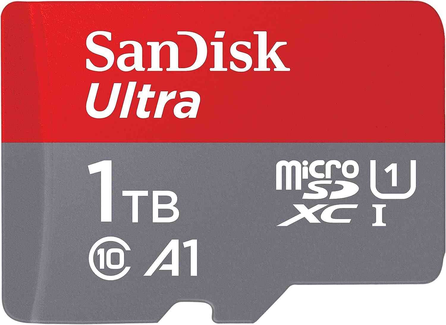 Card MicroSD SanDisk Ultra® microSDXC™ SDSQUAC-1T00-GN6MN | Class 10, 1TB, UHS-I Card, 150MB/s R, for Smartphones