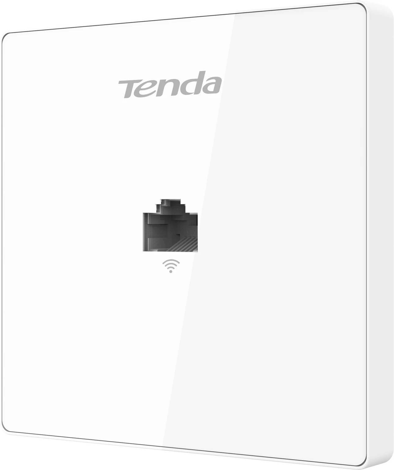 Access Point Tenda TEI-W12 AC1200 Dual Band Gigabit In-Wall Access Point, PoE, 50 Users, White