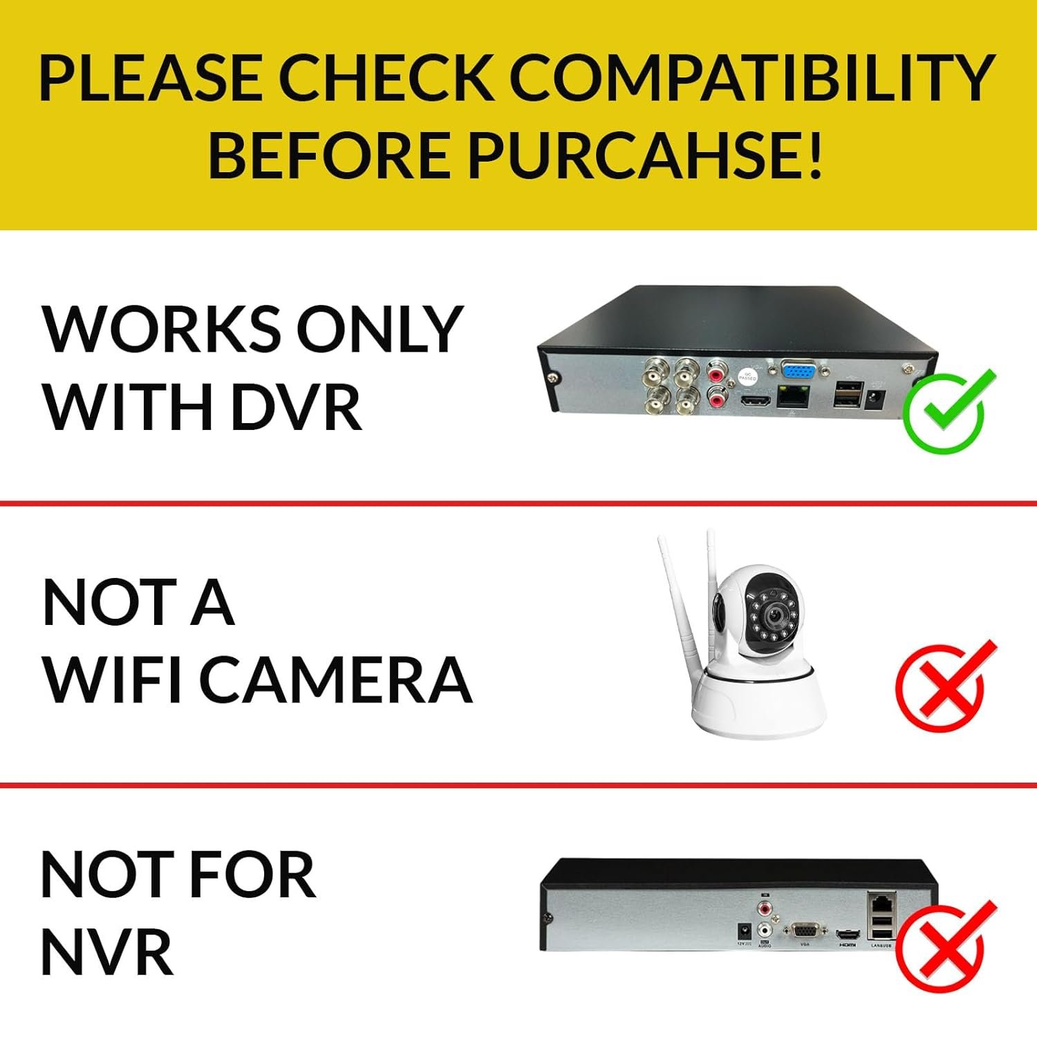 Security Camera CP Plus CP-URC-TC24PL3 | 2.4MP IR Bullet Camera, 3.6mm Fixed Lens, DWDR, Day/Night Vision, IR Range of 30 Mtrs, IP67, White