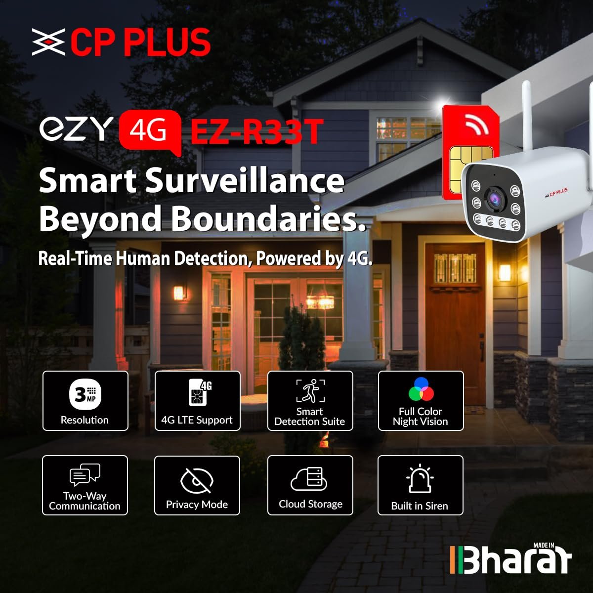 Security Camera CP Plus Ezykam EZ-R33T