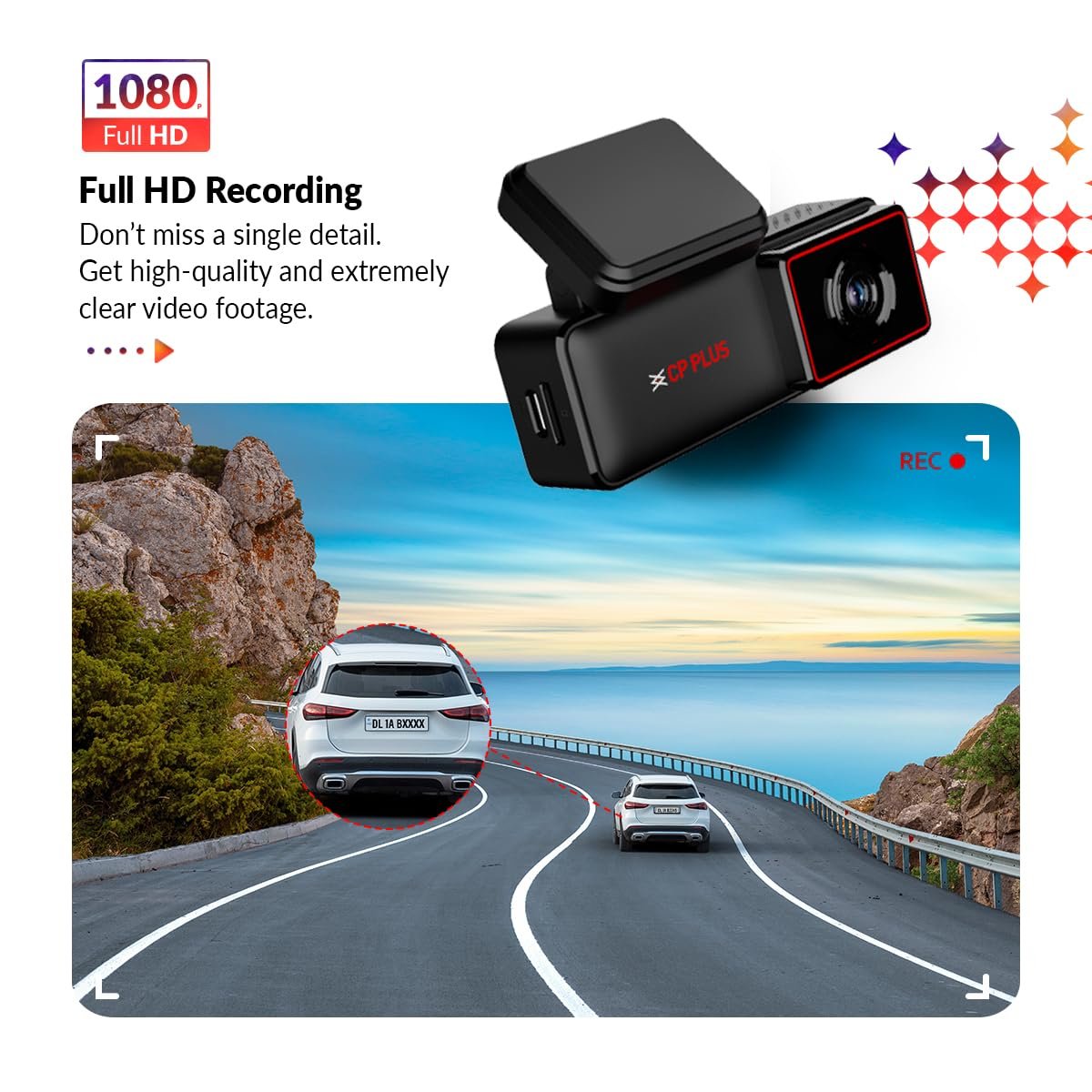 Dash Camera CP Plus CP-AD-H2B-PW