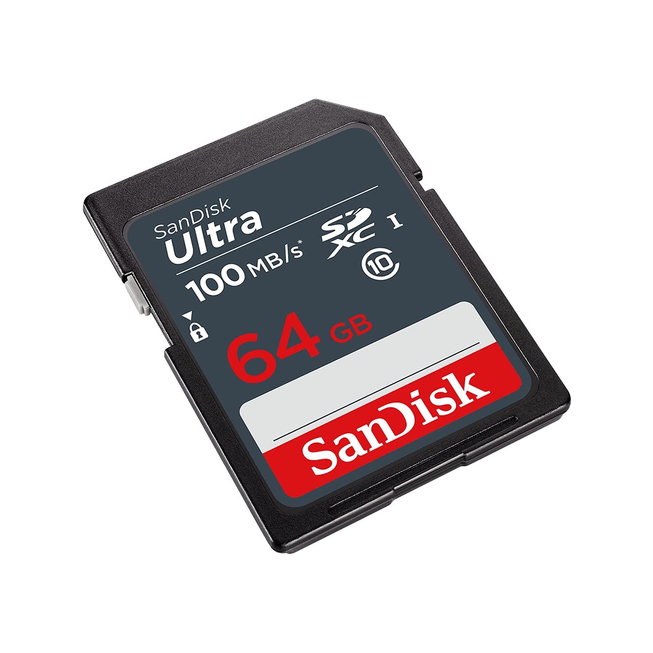 Card SD SanDisk 64GB Ultra SDHC UHS-I Memory Card - 100MB/s, C10, U1, Full HD | SDSDUNR-064G-GN3IN