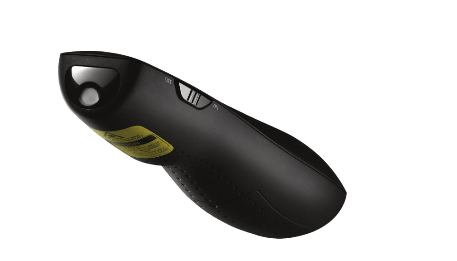Presenter Logitech Professional R800 | Wireless Presentation Clicker Remote with Green Laser Pointer and LCD Display, Black