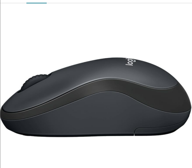 Mouse Logitech M220 Silent Wireless Mouse | 2.4 GHz with USB Mini Receiver, 1000 DPI Optical Tracking, 18 Month Battery Life, Ambidextrous PC/ Mac/ Laptop, Charcoal Black