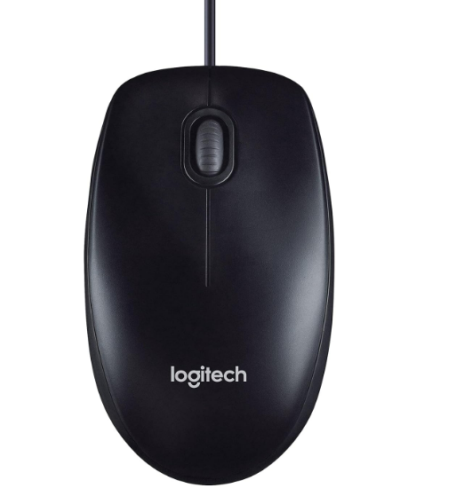 Mouse Logitech M90 Wired USB Mouse | 1000 DPI Optical Tracking, Ambidextrous PC / Mac / Laptop | Black