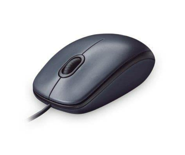 Mouse Logitech M90 Wired USB Mouse | 1000 DPI Optical Tracking, Ambidextrous PC / Mac / Laptop | Black