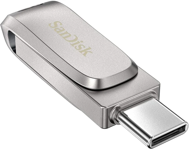 Pendrive SanDisk 32GB Ultra Dual Drive Luxe USB Type-C Flash Drive - 150MB/s, Metal Casing | SDDDC4-032G-I35