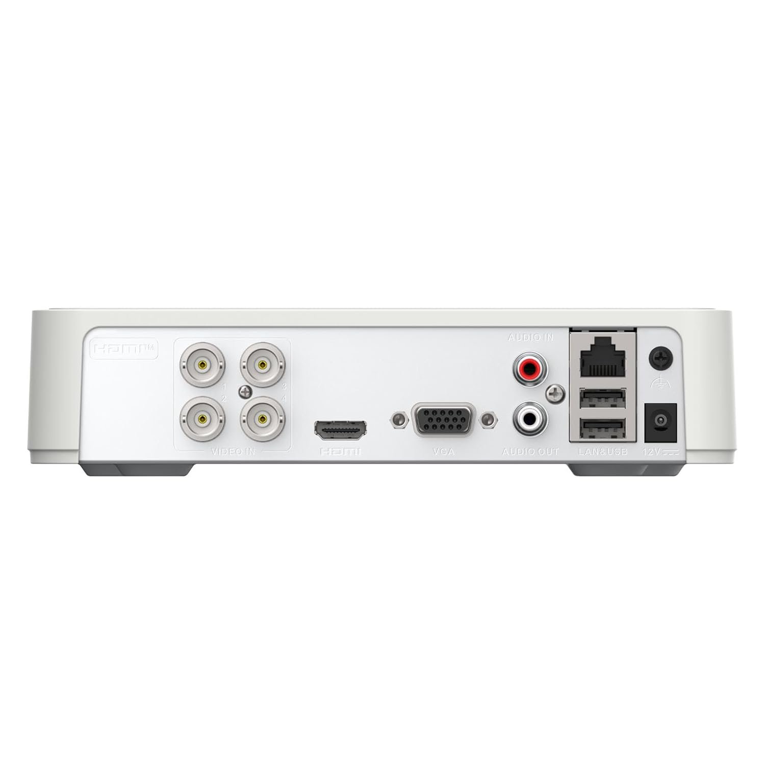 SDVR Hikvision DS-7104HGHI-M1/T | 4 Channel 1080p Lite Mini 1U H.265 DVR, Support All Channels HDTVI, Two-Way Audio Technology, Upto 2MP Resolution, 1 SATA Interface, 2 × USB 2.0, HDMI / VGA Output, White
