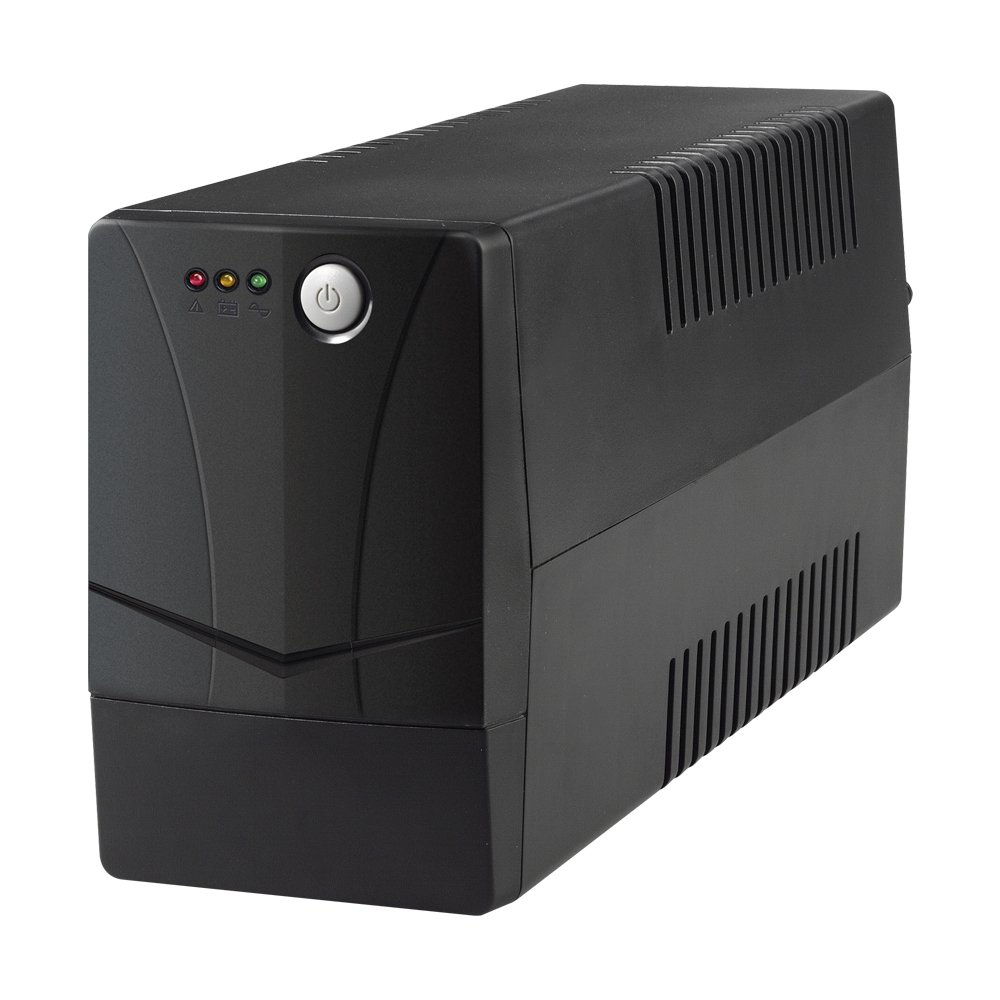 Ups EVM EPS-720 600VA | Line interactive UPS With battery, Compatible With CCTV, Router, PC, NVR / DVR, Black