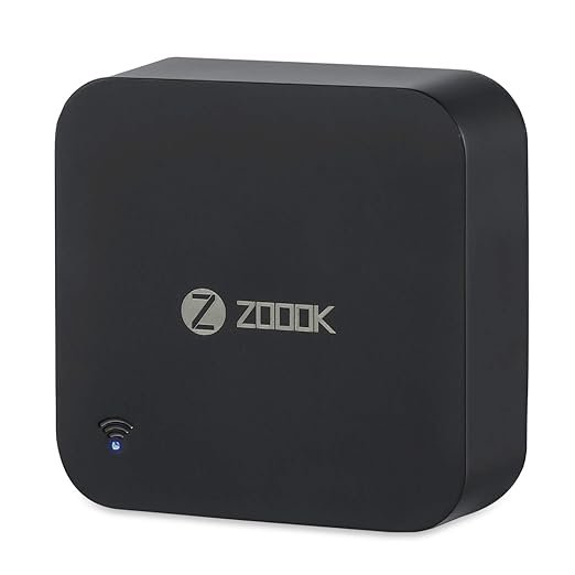 Zoook Clicker Wi-Fi Smart Home Universal Remote with Amazon Alexa ZK-CLICKER | Wi-Fi Smart Remote for Air Conditioner, TV, DTH, Home Theatre