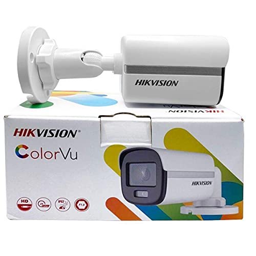Security camera Hikvision DS-2CE10DF0T-PFS | 2MP ColorVu Audio Fixed Mini Bullet Camera