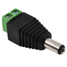 Connector DC Pin Green