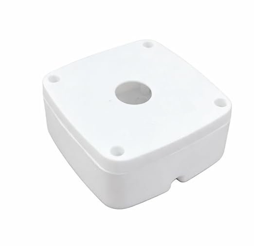PVC Plastic Junction Box MTC Smart, 4X4 inch for CCTV Cameras | Virgin 1st Grade Plastic