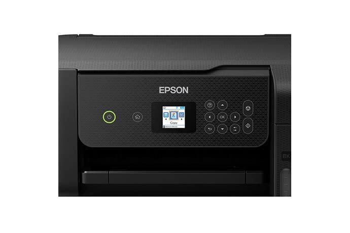 Printer Epson EcoTank L3260 | A4 Wi-Fi & Wi-Fi Direct, Print, Scan & Copy, Multifunction & Colour InkTank Printer with LCD Screen | Cost Per Print 9 Paisa (Black)* & 33 Paisa (Colour)*, (Printer Color:- Black)
