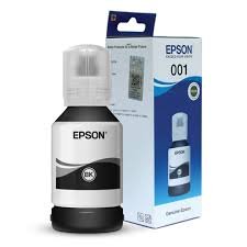Ink Cartridge Epson 001 C13T03Y198 Black Ink 127ml Bottle for L4150, L4160, L6160, L6170, L6190