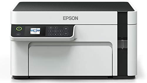 Printer Epson M2120 Monochrome All-in-One WiFi InkTank Printer, Spill-Free, Error-Free Refilling, Print, Scan, Copy, White
