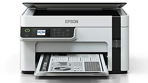 Printer Epson EcoTank Monochrome M2110 | Flatbed All-in-One Multi-function Network(Ethernet) enabled Monochrome Printer