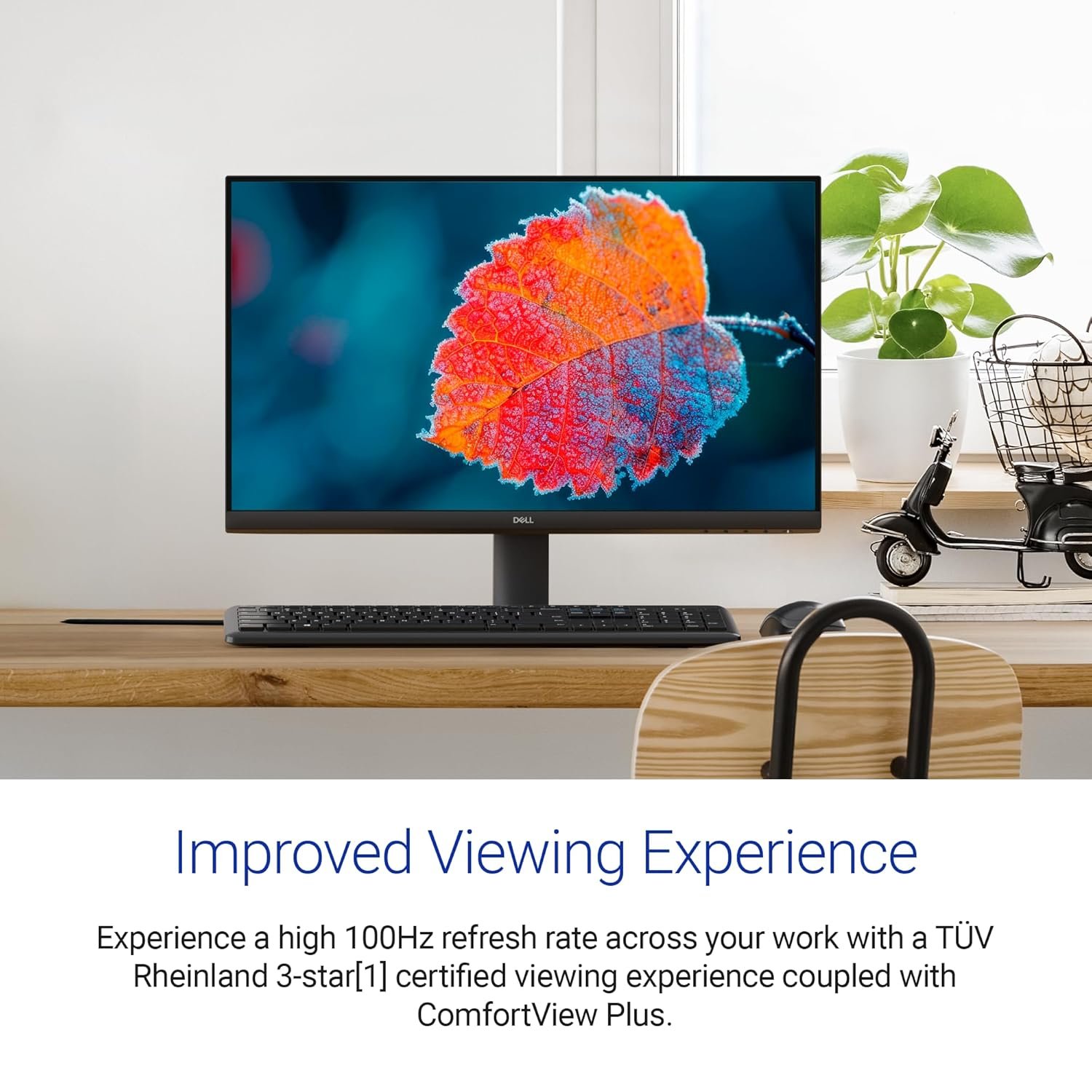 Monitor Dell 27 Inch (68.58cm) SE2725HM | FHD (1920 Γ 1080),100Hz, IPS Panel, Aspect Ratio 16:9, Contrast Ratio 1,000:1, 250 cd/m2 Brightness, Ports 1x HDMI, 1x VGA, Tilt, VESA 100mm x 100mm Mountable, Black