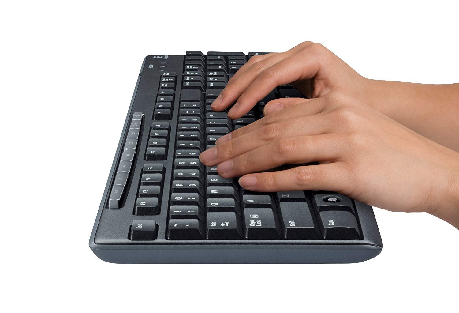 Keyboard & Mouse Combo USB Logitech Media Combo MK200 | Full-Size Keyboard & High-Definition Optical Mouse