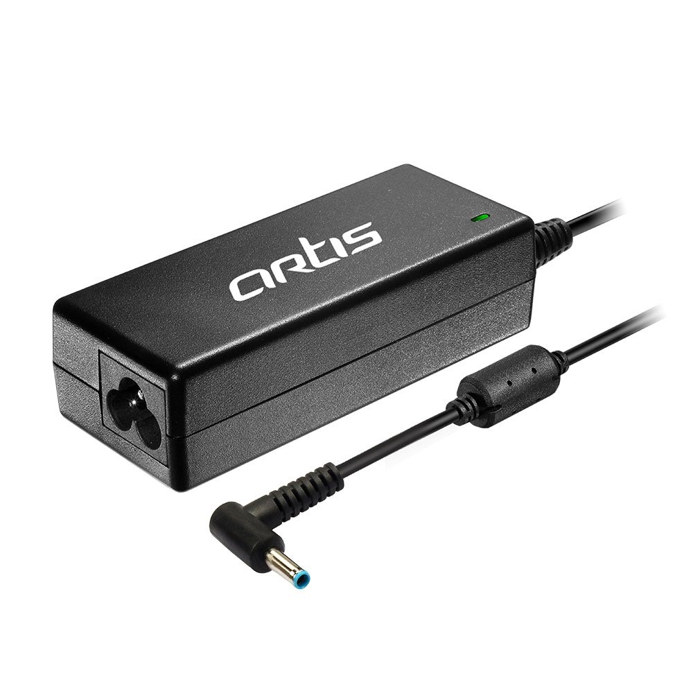Adapter Artis AR0502 (B), 65Watt Laptop Charger with Power Cord Compatible with HP Laptops | 65Watt (18.5V/3.5A, Blue Pin : 4.5 X 3.0mm) | BIS Certified