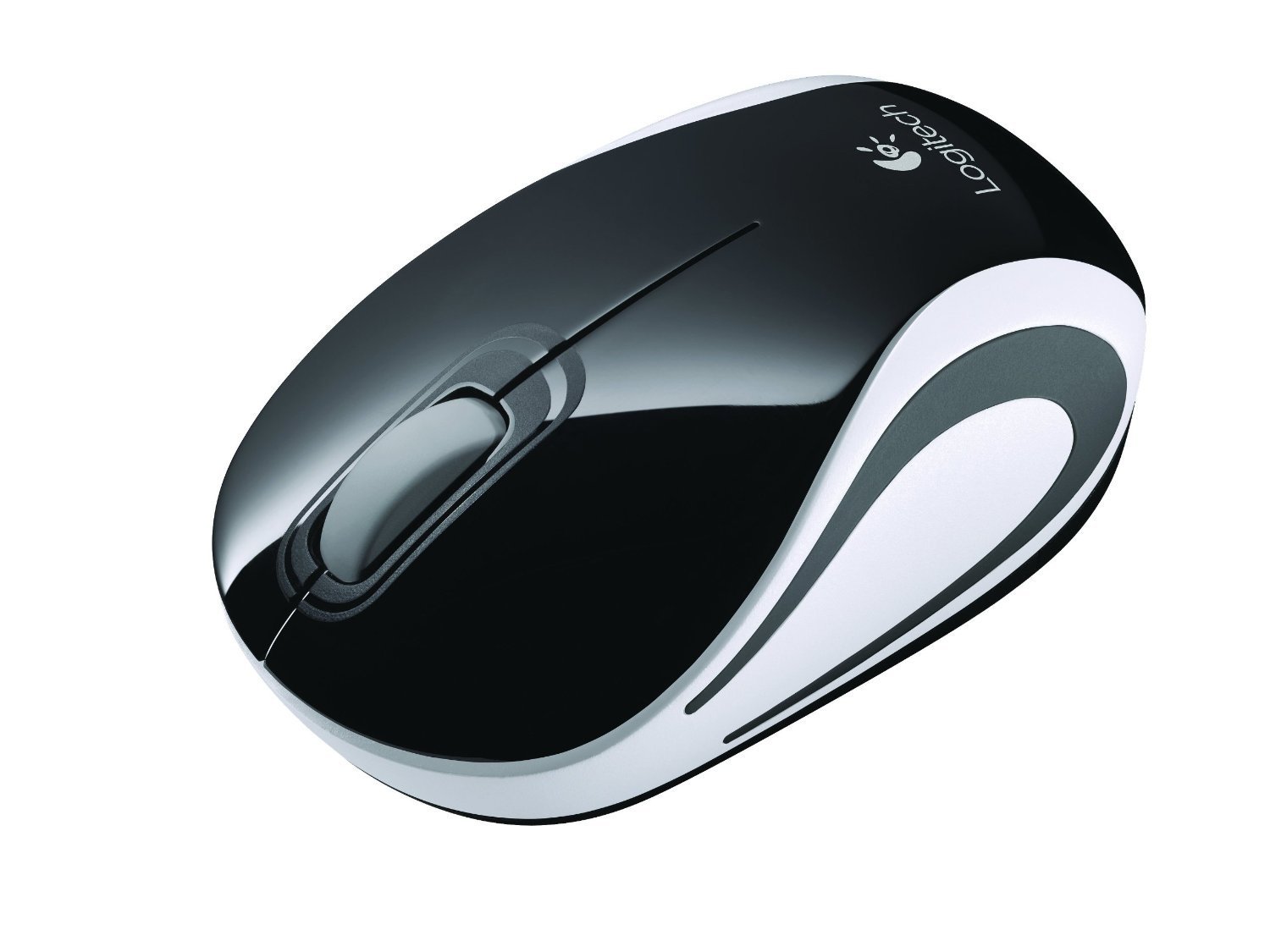 Mouse Logitech M187 Ultra Portable Mini Wireless, 2.4 GHz with USB Receiver, 1000 DPI Optical Tracking, 3-Buttons, PC/Mac/Laptop | Black