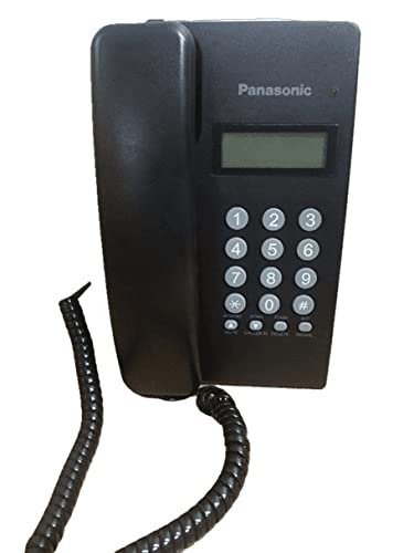 Landline Phone Panasonic KX-TS401SX | Corded Landline Telephone System Black