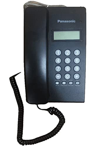 Landline Phone Panasonic KX-TS401SX | Corded Landline Telephone System Black