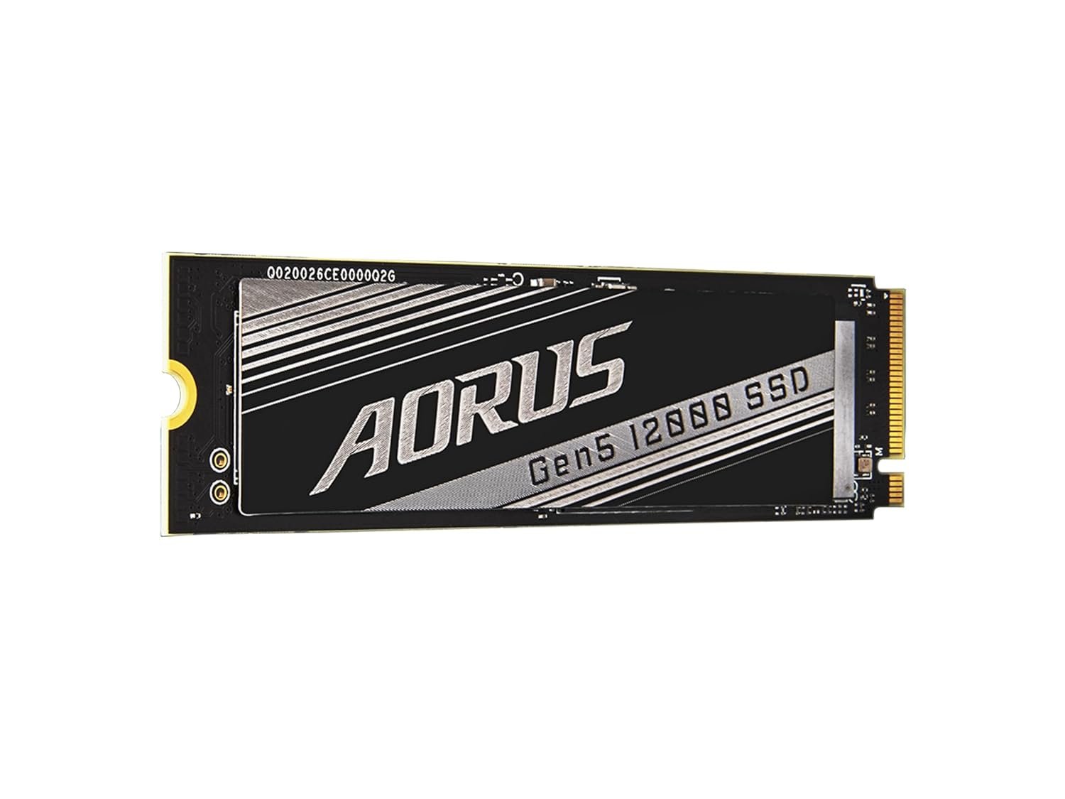 Harddisk Gigabyte AORUS Gen5 12000 2TB M.2 NVMe SSD AG512K2TB | 2TB PCIe 5.0 NVMe M.2 Internal Solid State Hard Drive with Read Speed Up to 11700MB/s, Write Speed Up to 9500MB/s