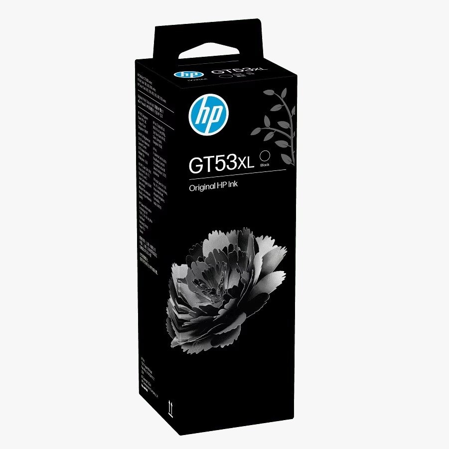 Ink Bottle HP GT53xl 135ml Black Bottle 1VV21AA | Compatible with HP Smart Tank 510 series, 550 series, HP Smart Tank Plus 610 series