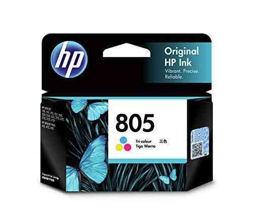 Ink Cartridge HP 805 Tri-color (Cyan, Magenta, Yellow) 3YM72AA | Compatible with HP ENVY 6000 series, HP ENVY Pro 6400 series, HP Deskjet 1200 Printer, HP Deskjet 2300 All-in-One, 2700 All in-One Printer, HP DeskJet Plus 4100 All in-One Printer