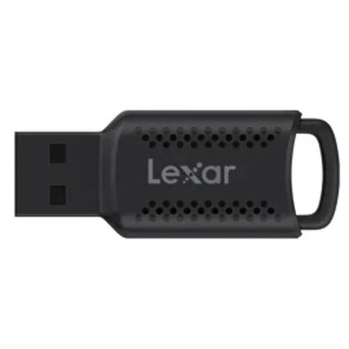 Pendrive Lexar 16GB LJDV400016G-BNBNG JumpDrive V400 USB 3.0 Gen 1 Flash Drive | Upto 100 MB/s Read Speed, Reliable Portable Storage, Compact Design, With Key Chain Hole, Plug & Play, Compatible with PC & Mac Systems, Black