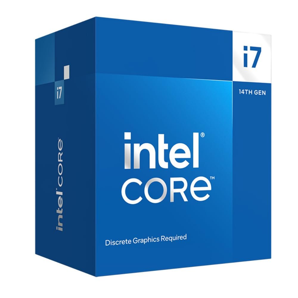 Cpu Intel® Core™ i7 - 14700F BX8071514700F | 14th Gen Desktop Processor, 33M Cache, up to 5.40 GHz, 20 cores