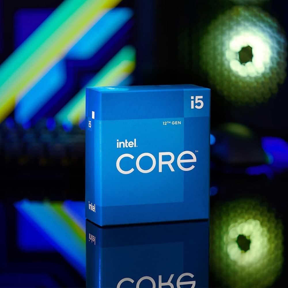 Cpu Intel® Core i5-12400 Desktop Processor | 12th Gen, 65W, 6 Cores upto 4.4 GHz, 18MB Cache, 12 Threads, Supports DDR5 and DDR4 RAM, LGA1700 Socket, Compatible Motherboard Intel 6xx Series Chipset