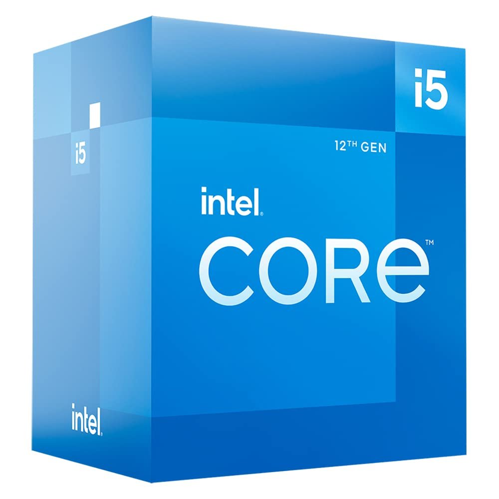 Cpu Intel® Core i5-12400 Desktop Processor | 12th Gen, 65W, 6 Cores upto 4.4 GHz, 18MB Cache, 12 Threads, Supports DDR5 and DDR4 RAM, LGA1700 Socket, Compatible Motherboard Intel 6xx Series Chipset