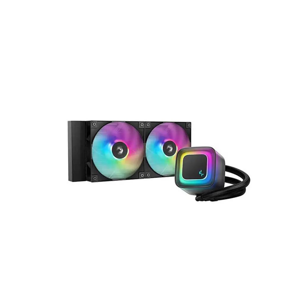 CPU Liquid Cooler Deepcool LE240 V2 R-LE240-BKAMMC-G-2 | 240mm CPU Liquid Cooler, Used for Gaming Machines, Black
