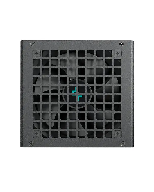 Smps Power Supply Deepcool PL550D R-PL550D-FC0B-IN-V2 | 80 PLUS Bronze Non-Modular Power Supply, 550W Power, ATX12V V3.1, Hydro Bearing 120mm Fan, Chinese Electrolytic Capacitors, Active PFC + DC to DC, Black