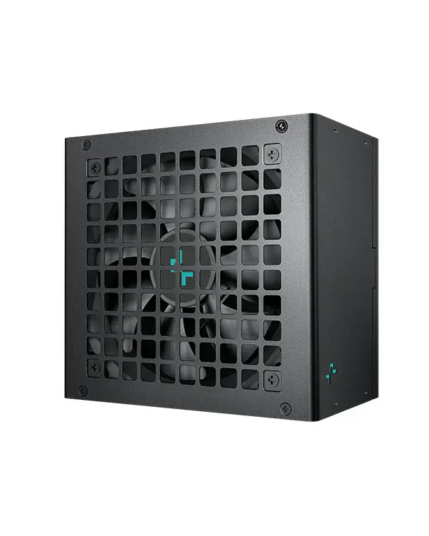 Smps Power Supply Deepcool PL550D R-PL550D-FC0B-IN-V2 | 80 PLUS Bronze Non-Modular Power Supply, 550W Power, ATX12V V3.1, Hydro Bearing 120mm Fan, Chinese Electrolytic Capacitors, Active PFC + DC to DC, Black