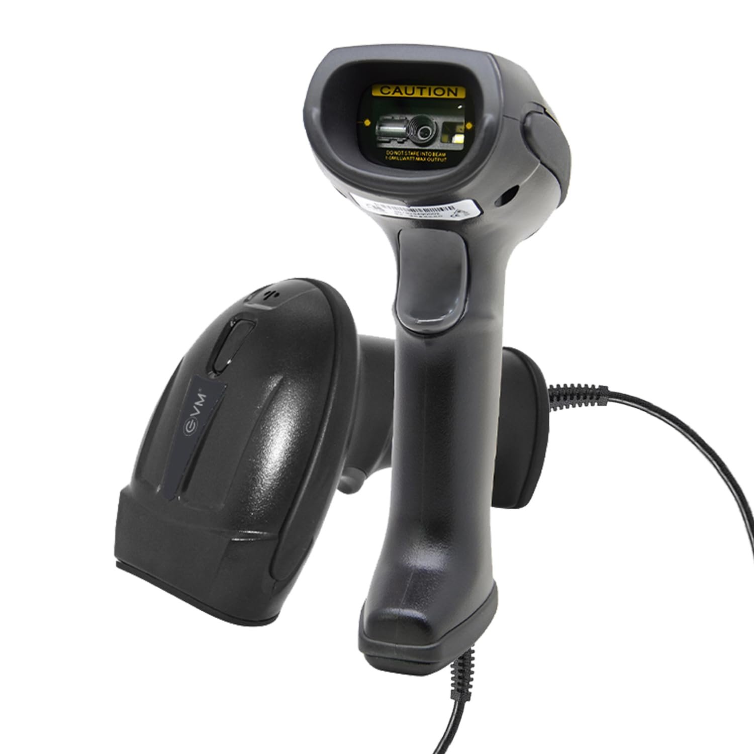 Scanner Barcode EVM Wired 1D / 2D Code EWBS-018 | 300 scan per second, Drop test 1.5m, USB Interface, Laser aim, 1.8m cable