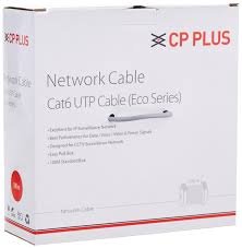 Cable CP Plus Cat6 Ethernet 24 AWG 4 Pair UTP 100 meter CP-EUT-6TSRH-100