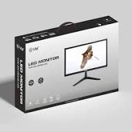 Monitor EVM 220 Grand LED | 21.5" 1440×900 Hz, 5ms Fast Response Time, True Pixel, 16.7M Display Colors, VGA+HDMI, 100x100mm VESA Wall Mountable, Black