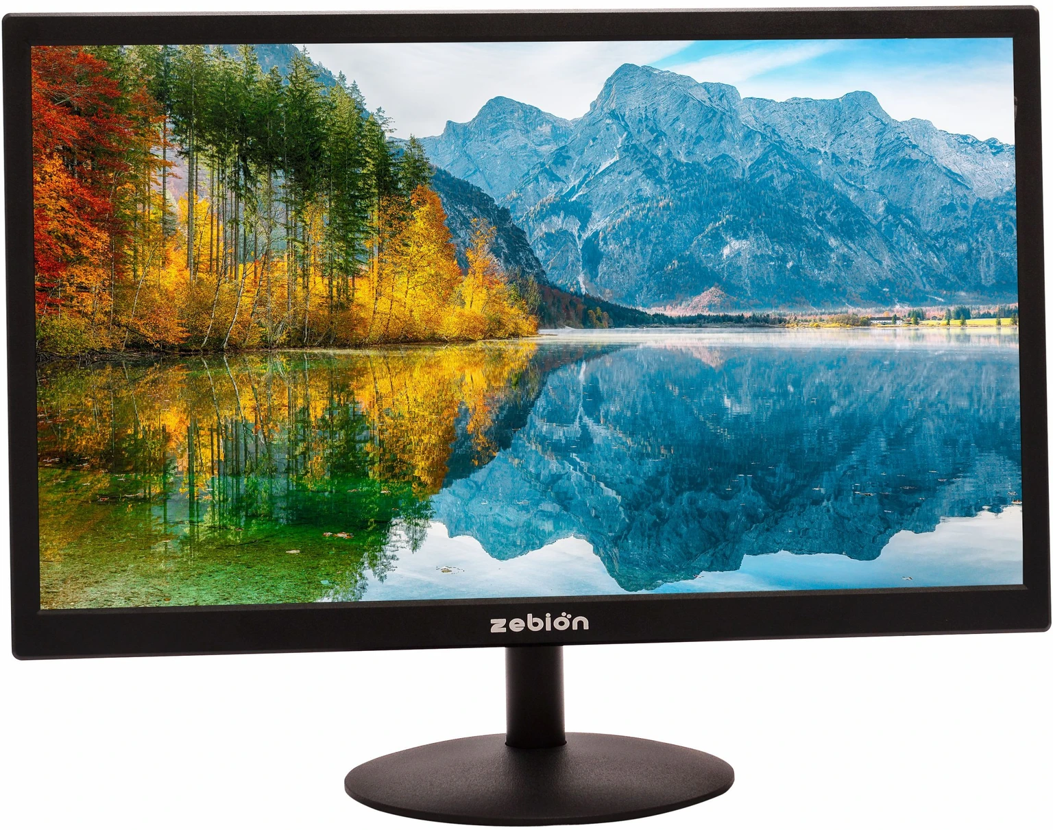 Monitor Zebion 22 inch HD PRO (Placid Series) | 3 years warranty, LED, 5ms Fast Response Time, 17 Million Display Colors, 1680 x 1050 Max Resolution, HDMI, VGA, 4 Wall Mount points