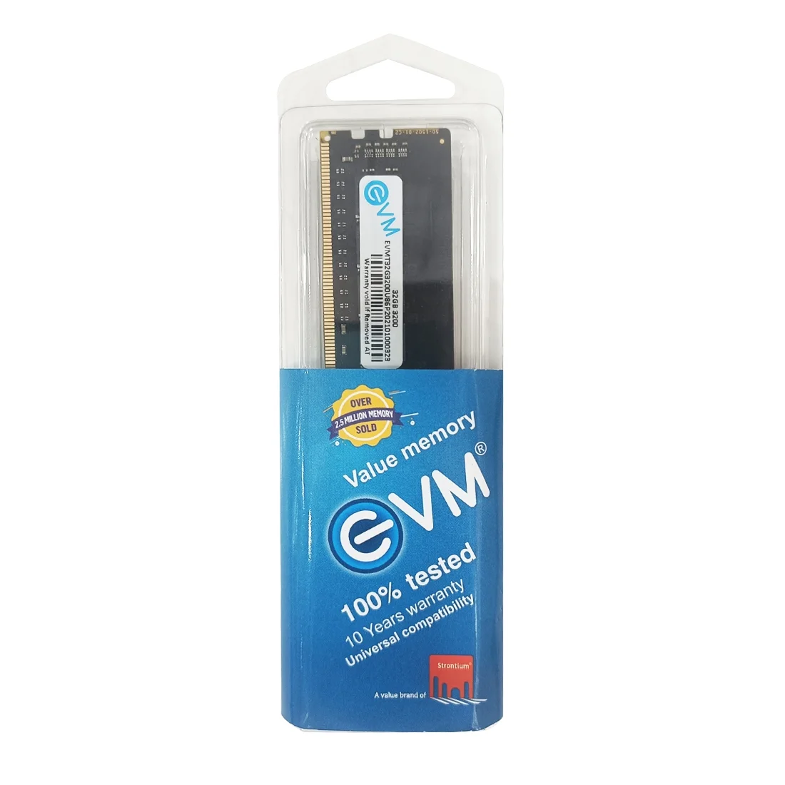 Ram EVM 32GB DDR4 3200MHZ Desktop EVMT32G3200U88P | Update Your Desktop's Performance