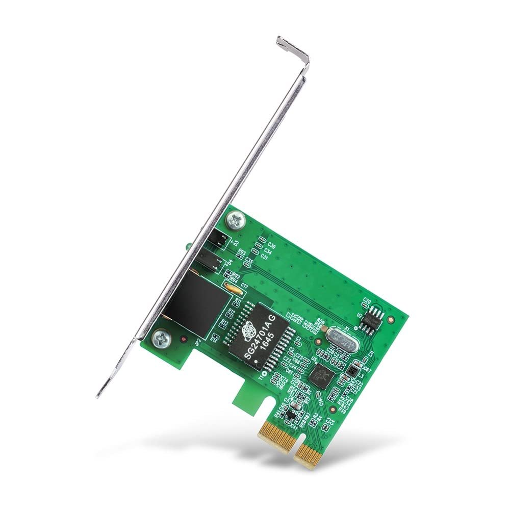 Net TP Link PCI Express Network Interface Card TG-3468 | 32-bit PCIe Interface, 10/100/1000Mbps, Wake-on-LAN, Flow Control, Low Profile & Full Height Brackets, Support Win 11/10/8.1/8/7