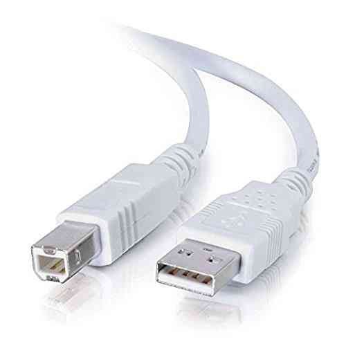 Cable iTick USB Cable 10mtr High Speed Printer Cable 2.0 A to B Type, 10 Meter, Compatible with Printers, Scanners, etc (White)