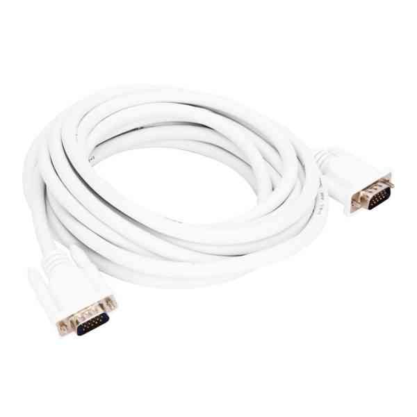 Cable Haze VGA Male to Male 5mtr, White