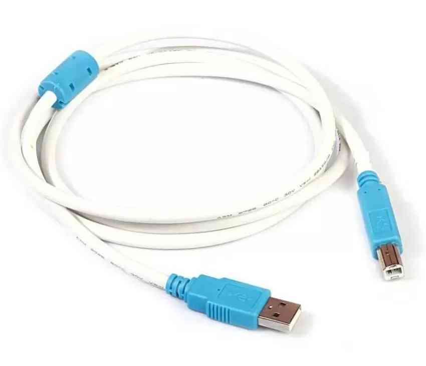 Cable Haze Usb Printer Cable 1.5mtr | USB Type A to USB Type B Cable, White
